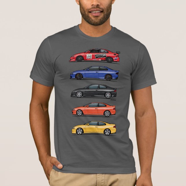 Camiseta Pilha de Holden Monaros (Frente)