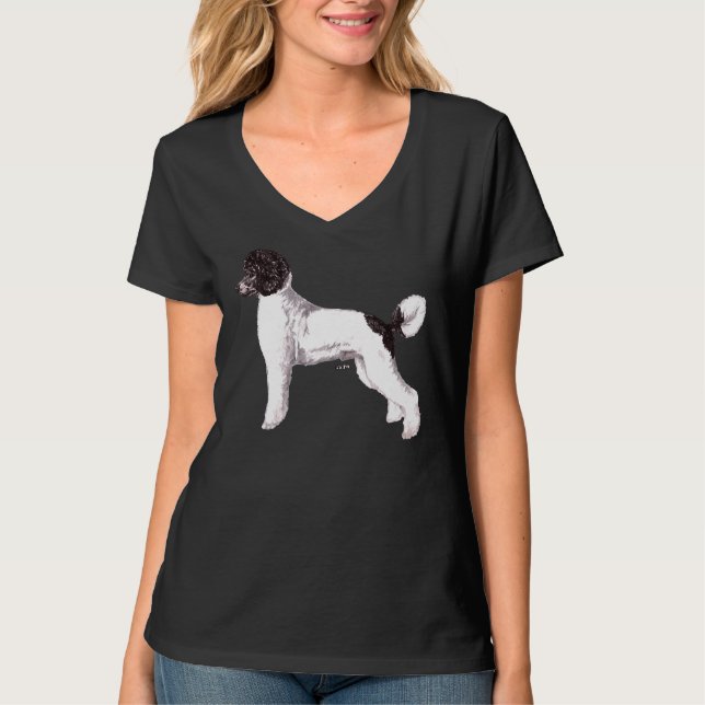 Camiseta Pilha de Poodle de Partidas Fantasma (Frente)