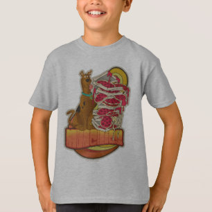 Camiseta Pilha de Scooby-Doo do gráfico de "Munchies" da