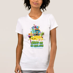 Camiseta Pilha dos DESENHOS ANIMADOS - o t-shirt das