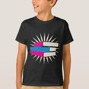 Camiseta Pilha dos livros