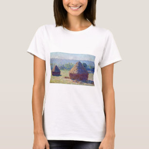 Camiseta Pilhas de trigo (fim do Verão), Monet