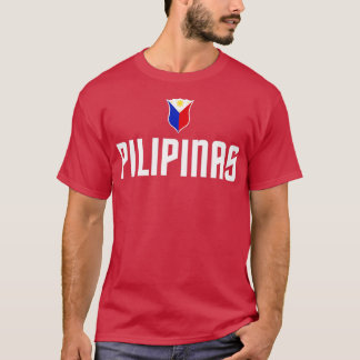 Camiseta Pilipinas Visto de Basquete Gilas Filipinas Casual