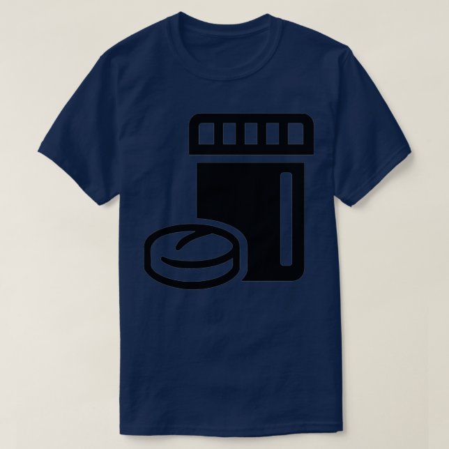 Camiseta Pill box (Frente do Design)