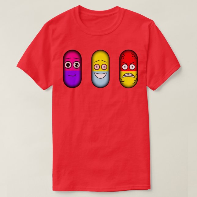 Camiseta Pill Brothers, o segundo (Frente do Design)