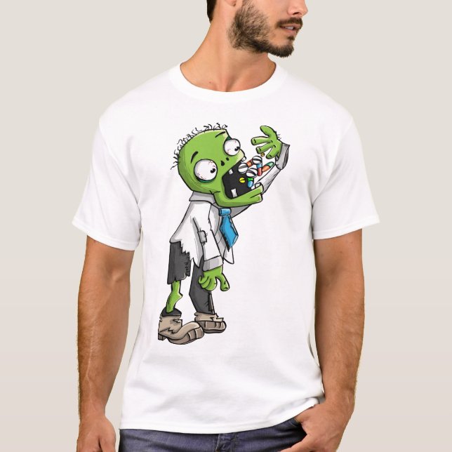 Camiseta Pillz vs Zombies (Frente)