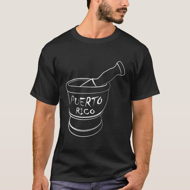 Camiseta Pilon Mofongo Porto Rico (Frente)