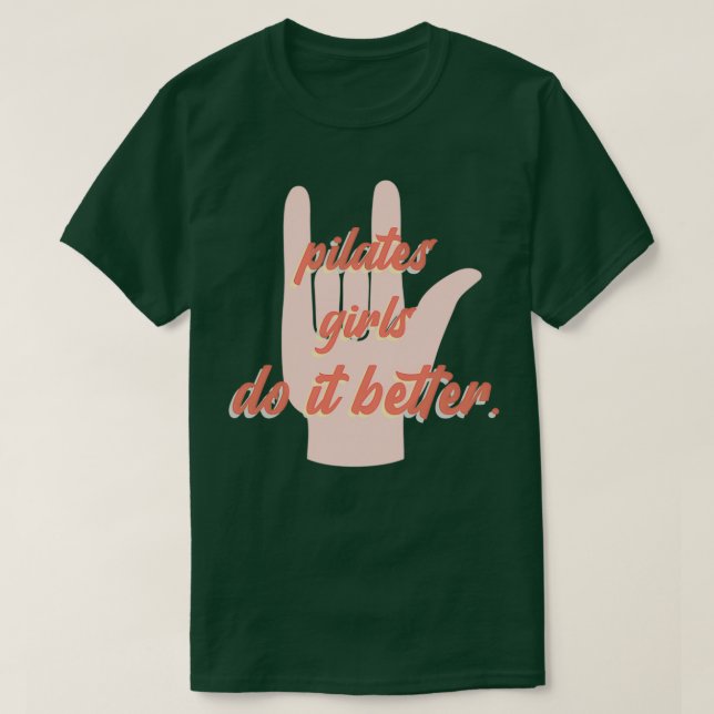 Camiseta Pilota as garotas fazem melhor (Frente do Design)