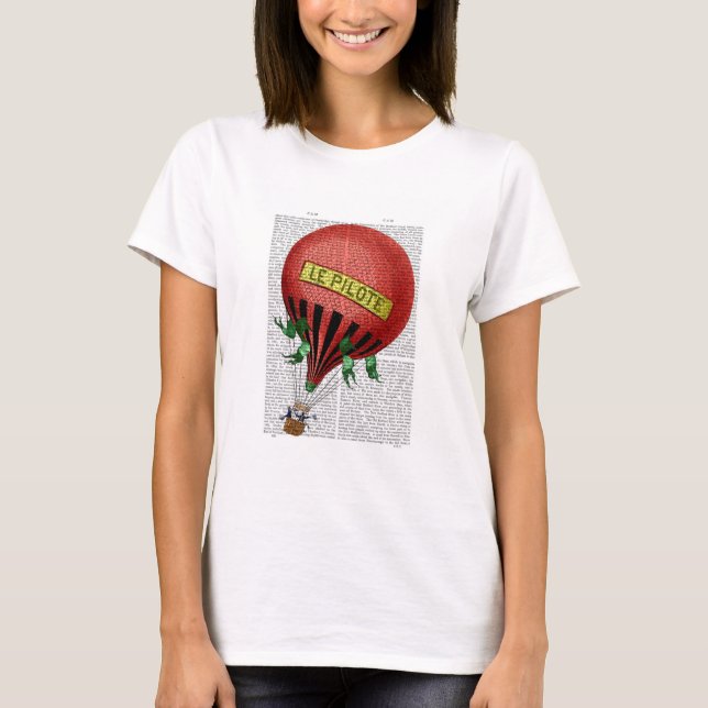 Camiseta Pilote Hot Air Balloon 2 (Frente)