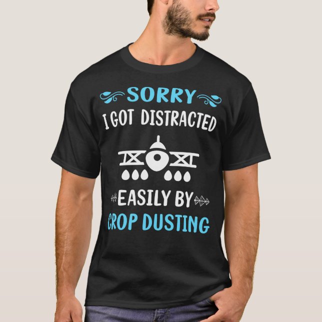Camiseta Piloto Agrícola Distraído (Frente)