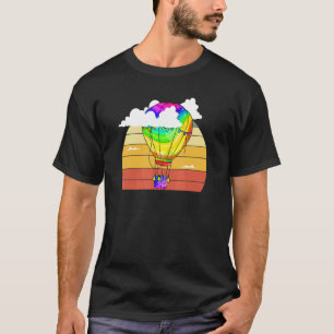 Camiseta Piloto Aviador de Aventurador de Balões de Ar Quen