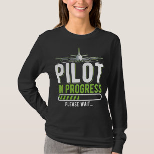 Camiseta Piloto Carregando Pilotos Engraçados de Avião