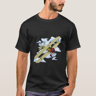 Camiseta Piloto de aviação de avião