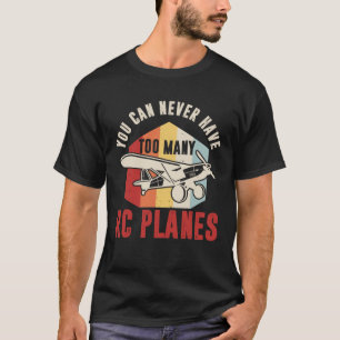 Camiseta Piloto de avião do proprietário da aeronave RC F