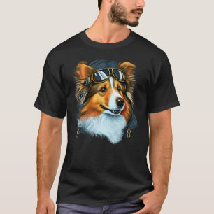 Camiseta Piloto de avião para prateleiras de aviação em She