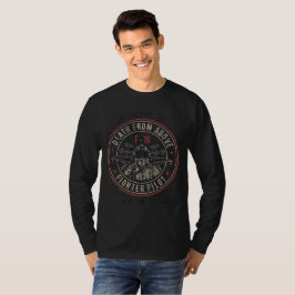 Camiseta Piloto de Caça F-16 Morte do Alto