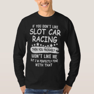 Camiseta Piloto de Carro de Ranhura Slotracer Corrida de Ra