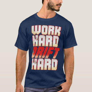 Camiseta Piloto de correnteza de tração Duro de trabalho do