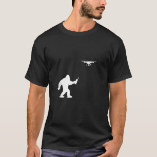 Camiseta Piloto de Drone Bigfoot Presente de Drone Piloto V