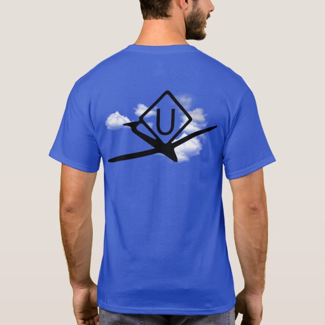Camiseta Piloto de Drone de Símbolos de Atividade UltraLigh (Verso)