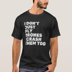 Camiseta Piloto de Drone do Quadcopter FPV Piloto RC Funny 