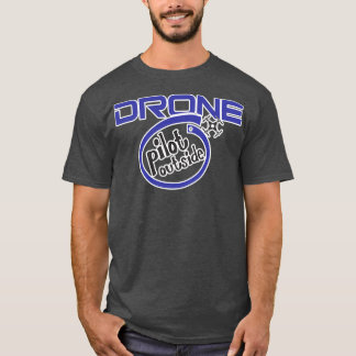 Camiseta Piloto de drone fora