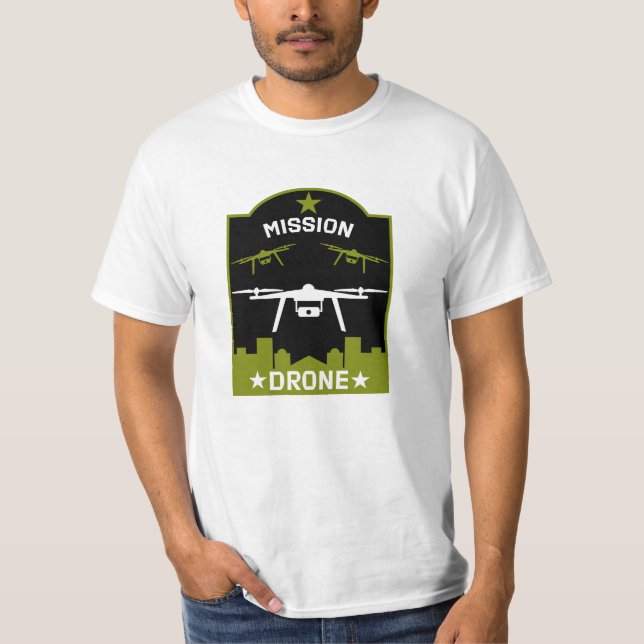 Camiseta Piloto de Drone Hobby (Frente)