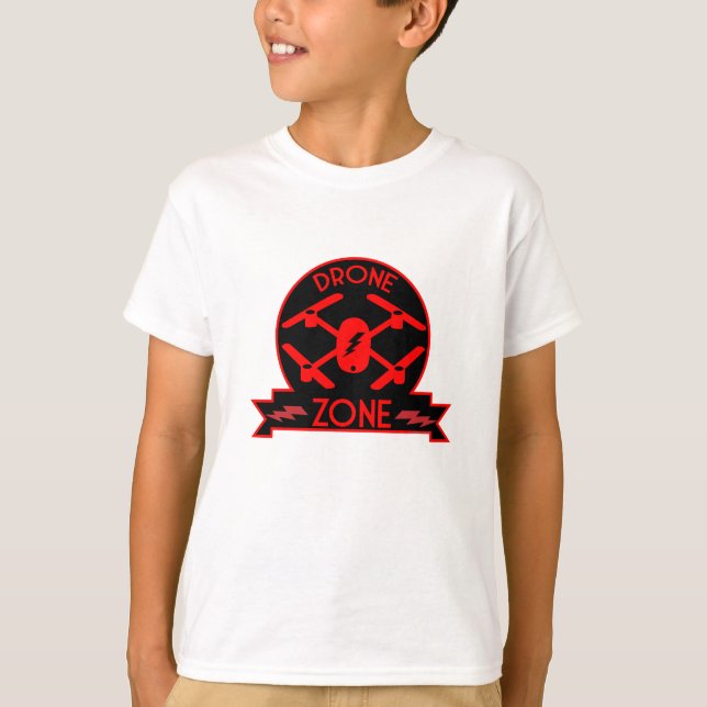 Camiseta Piloto de Drone Hobby (Frente)