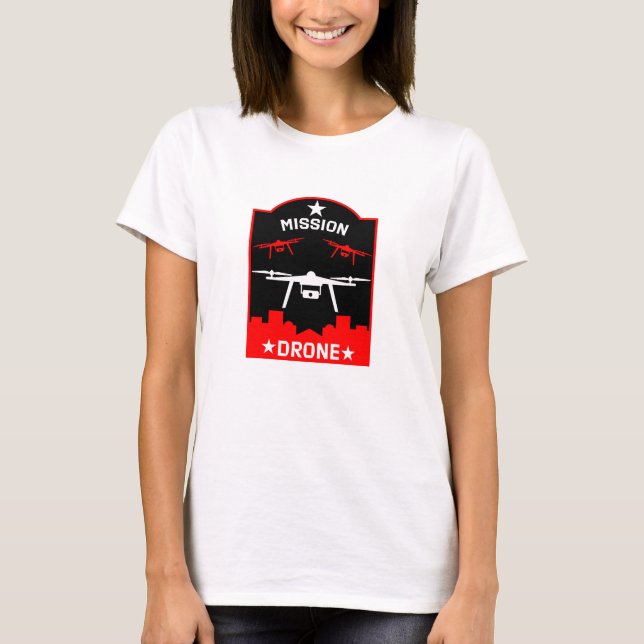 Camiseta Piloto de Drone Hobby (Frente)