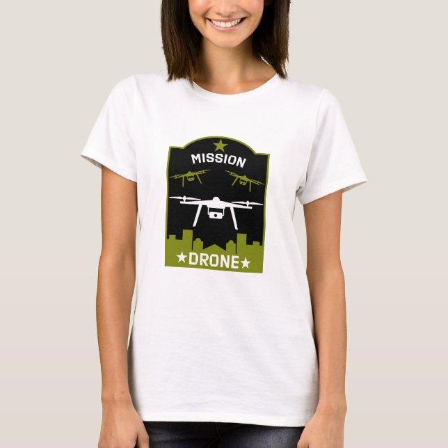 Camiseta Piloto de Drone Hobby (Frente)