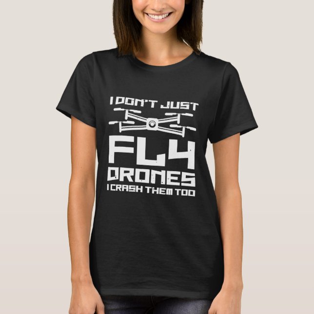 Camiseta Piloto de Drone Idea Drone Teo (Frente)