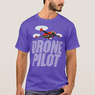 Camiseta Piloto de Drone Quadcopter Racer
