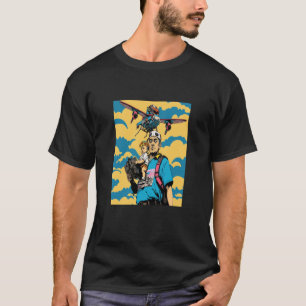 Camiseta Piloto de Drones voadores pais com Pop