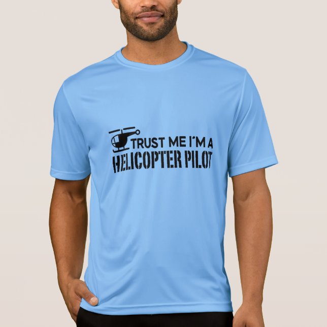 Camiseta Piloto de helicóptero (Frente)