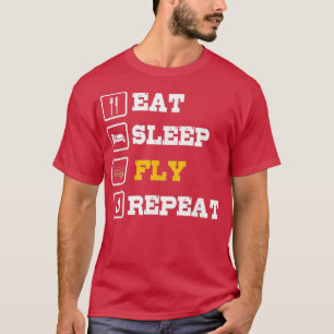 Camiseta Piloto de helicóptero excelente dizendo homens pre