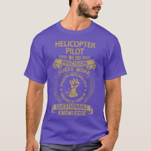 Camiseta Piloto de Helicóptero Fazemos Item de Presente Pre