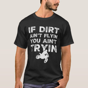 Camiseta Piloto de Motocross MX de Moto de Terra Engraçado