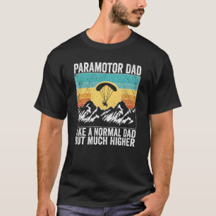 Camiseta Piloto de Paramotor como um Pai de Paramotoring de