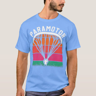 Camiseta Piloto de Paramotorização de Vintage - Paramotor P