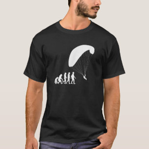 Camiseta Piloto de Parapente Evolução ou Planador de Aviaçã