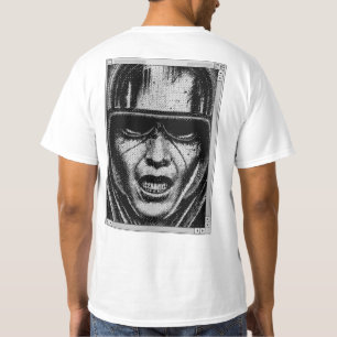Camiseta Piloto de píxel retrô preto e Cinza 90s