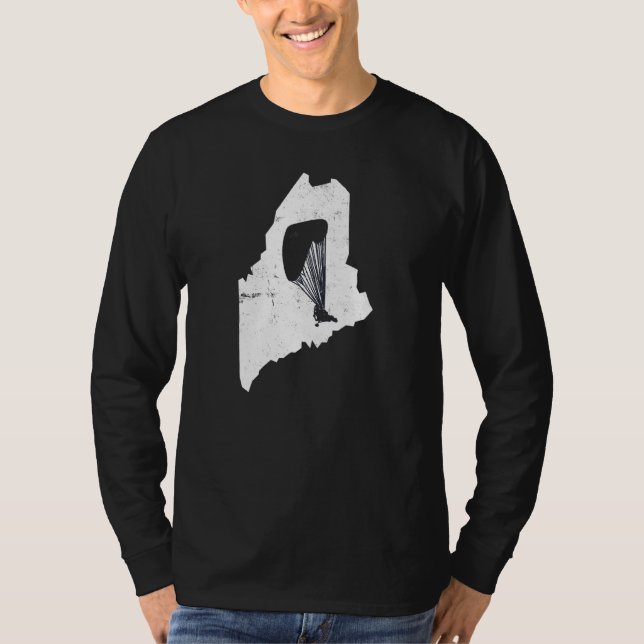 Camiseta Piloto De Ppc Ppg De Paraquedas Baseado Em Trike M (Frente)