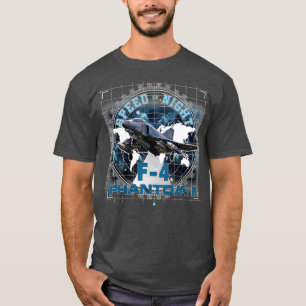 Camiseta Piloto de Veterano de Máquina de Jato Fantasma F4