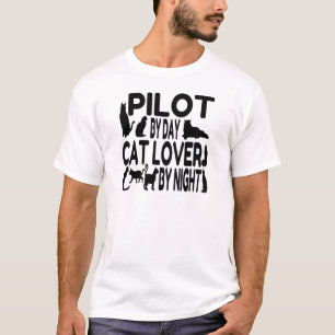 Camiseta Piloto do Cat Lover