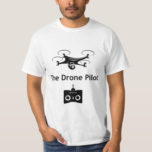 Camiseta Piloto do Drone (Frente)