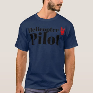Camiseta Piloto do helicóptero