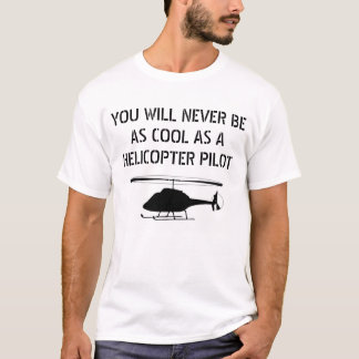 Camiseta Piloto do helicóptero