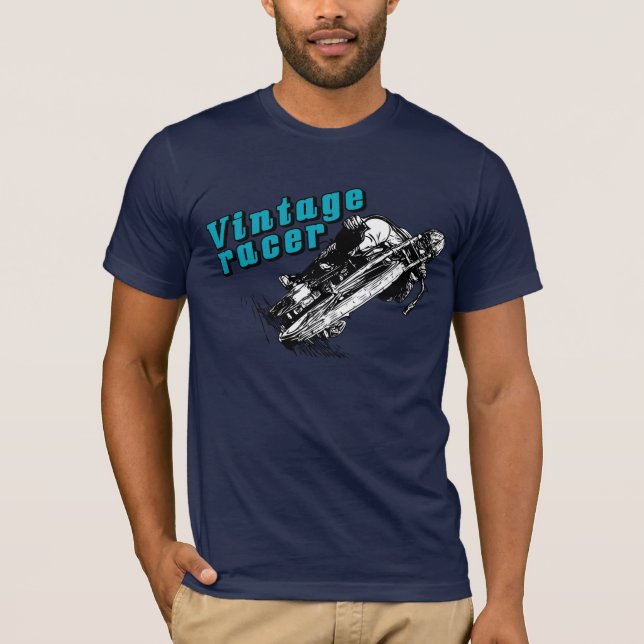 Camiseta Piloto do vintage (Frente)