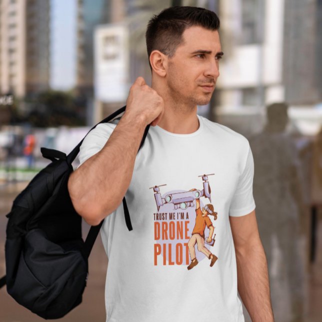 Camiseta Piloto Drone (Criador carregado)