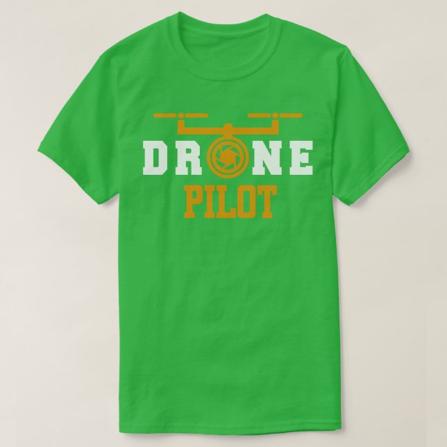 Camiseta Piloto Drone (Frente do Design)